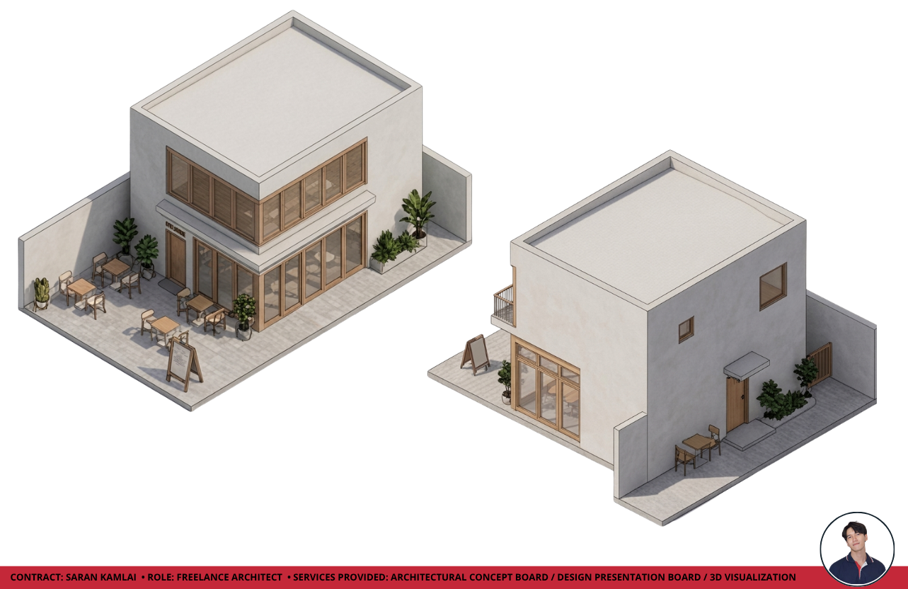Small Café — Interior Concept